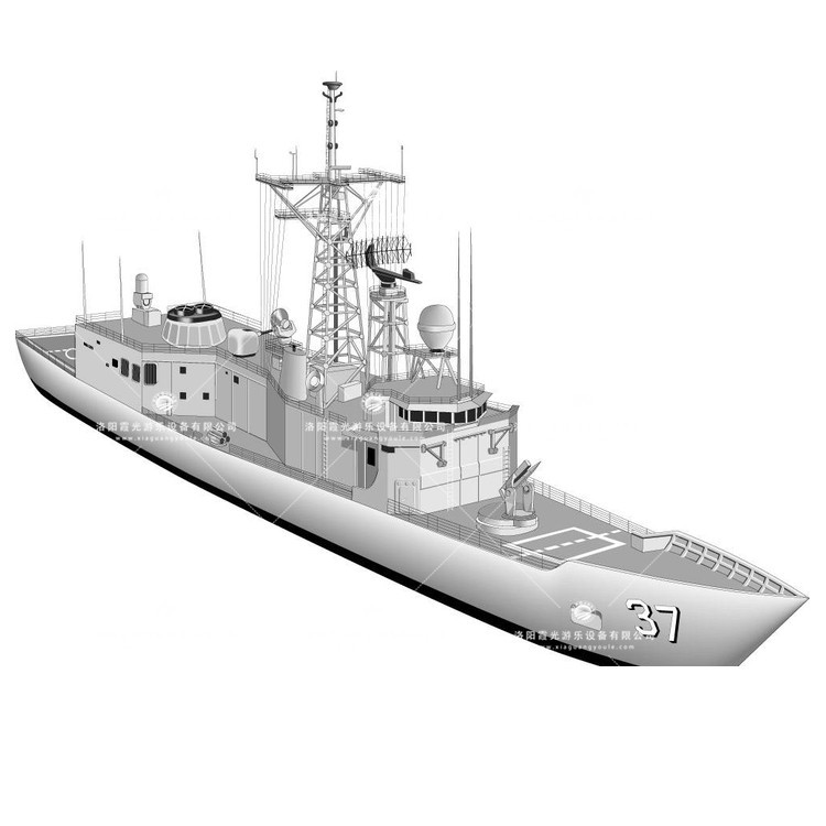 房山充气侦查船模型